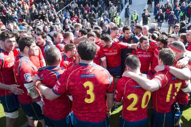 King Felipe VI of Spain At Rugby Game - Madrid
