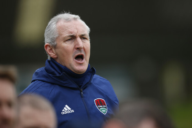 John Caulfield during the game