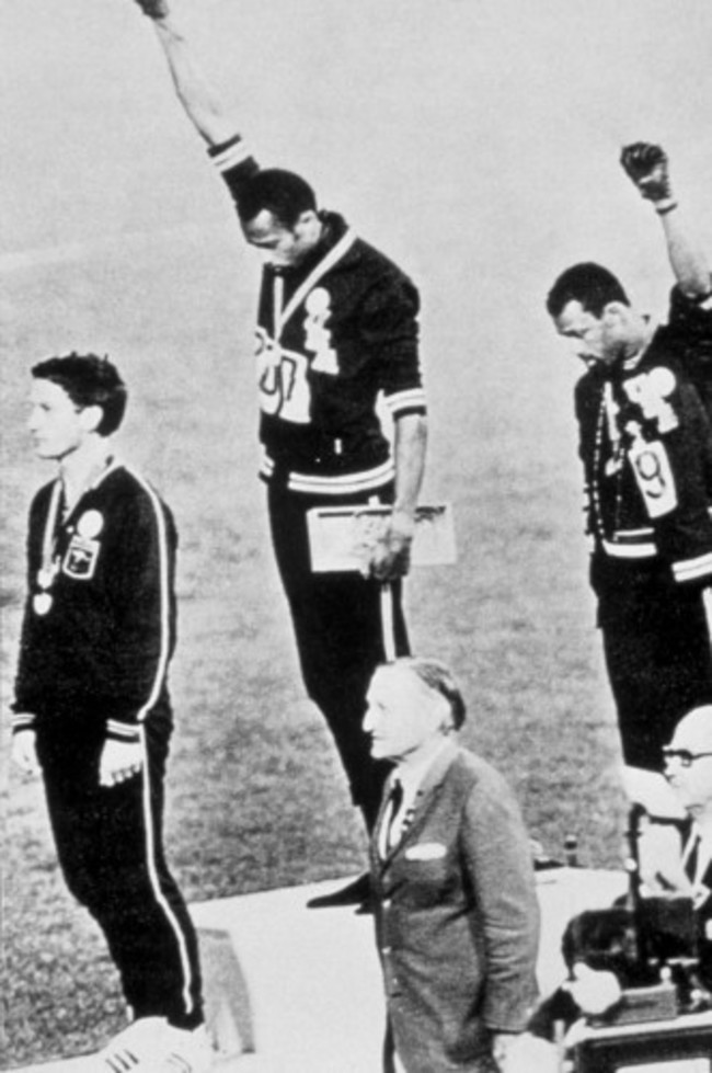 Athletics - Mexico City Olympic Games - Men's 200m - Medal Ceremony