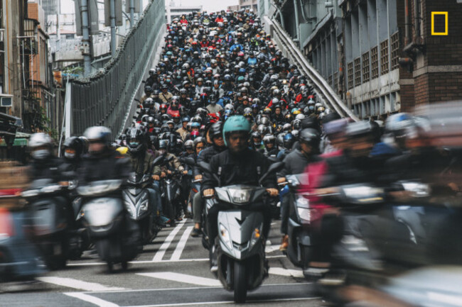 motorcycle Waterfall