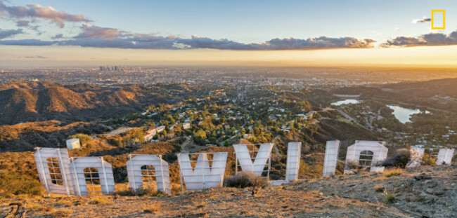 behind the hollywood sign