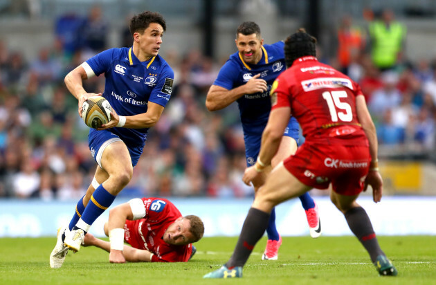 Joey Carbery and Hadleigh Parkes