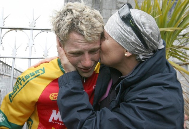 Sam Bennett with his mother Helen