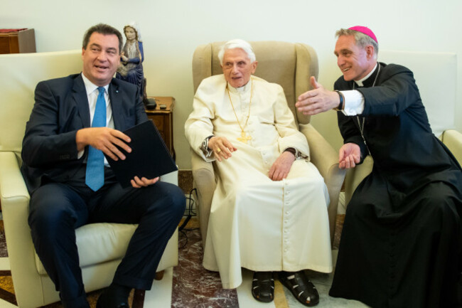 Premier of Bavaria at the Vatican