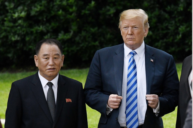 DC: North Korean official delivers letter from Kim Jong Un to President Trump