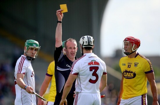 Justin Heffernan yellow cards Daithi Burke