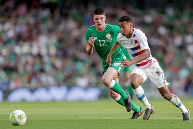 Declan Rice and Tyler Adams