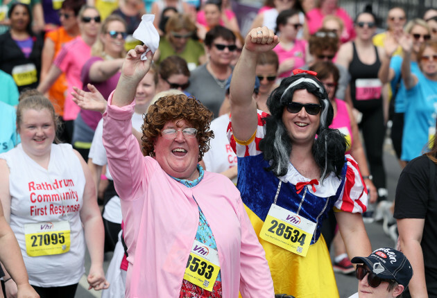In Pictures: Tens of thousands turn out for Women's Mini Marathon
