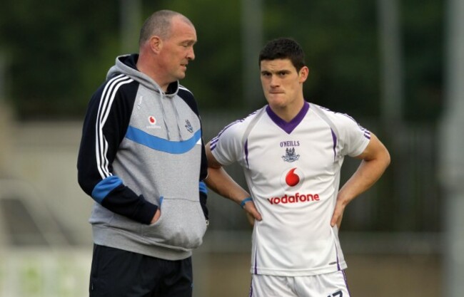 Pat Gilroy with Diarmuid Connolly