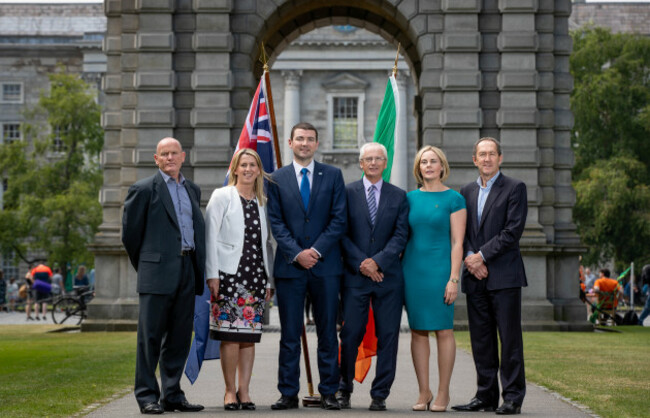Geoff Barry, Mary O’Connor, Mr. Brendan Griffin T.D., John Treacy, Sarah Keane and Peter Miskimmin