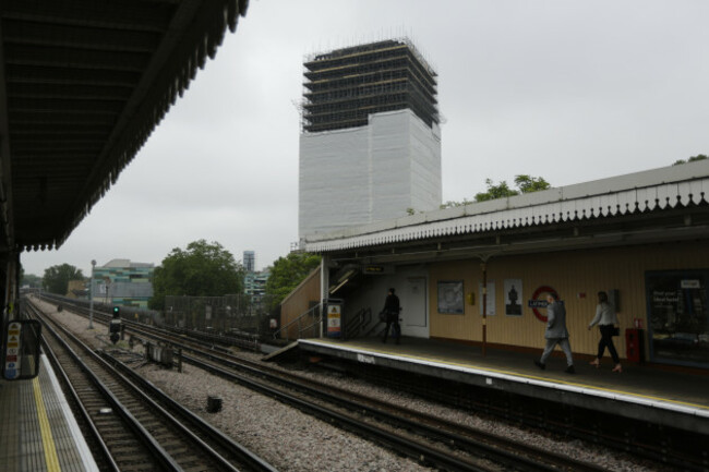 Britain Grenfell Tributes