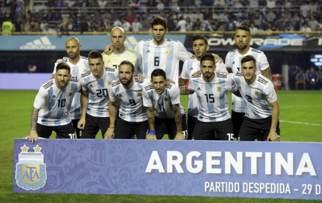 Argentina Haiti Soccer