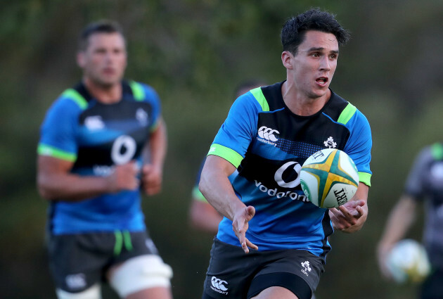 Joey Carbery during training