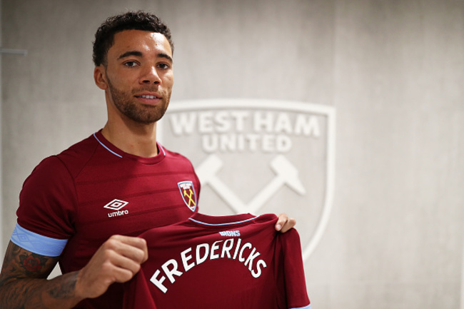 West Ham United Unveil New Signing Ryan Fredericks