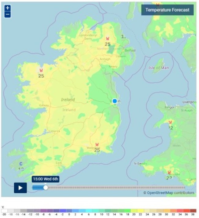 Temperatures