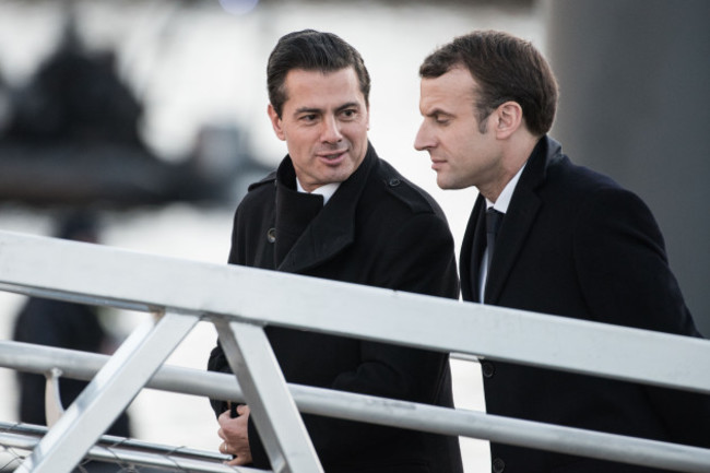 One Planet Summit - Heads of state on the mirage boat - Paris