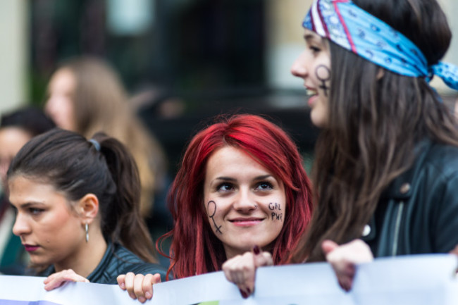 Italy: International Women's Day in Rome