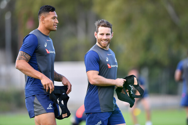 RUGBY WALLABIES TRAINING