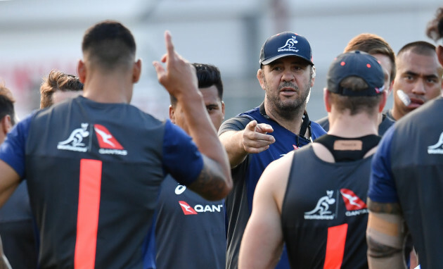 RUGBY WALLABIES TRAINING