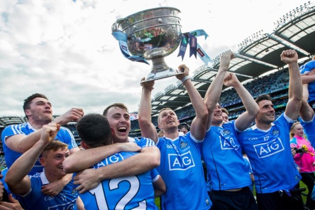 Dublin celebrate after the game