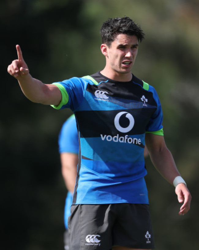 Joey Carbery during training