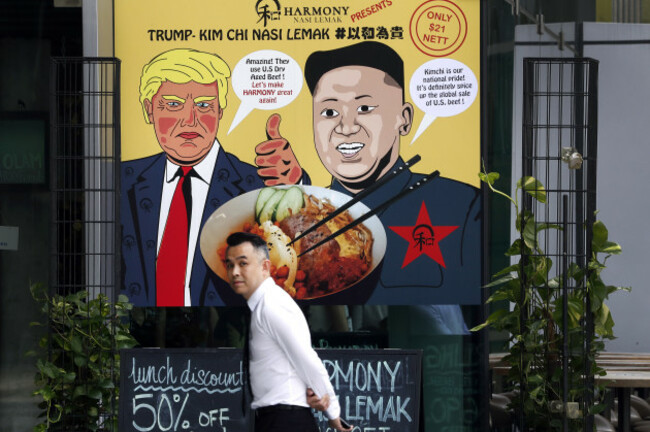 Singapore US Trump North Korea