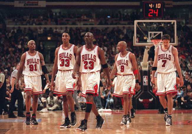 K.C. Johnson: 1995-96 Bulls vs. this seasonís Warriors: Debate centers around defense