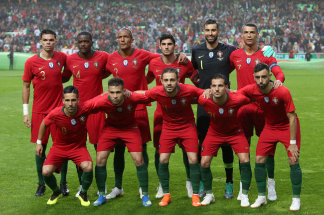 FIFA World Cup Russia 2018 preparation football match Portugal vs Algeria