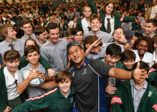 RUGBY WALLABIES SCHOOL VISIT