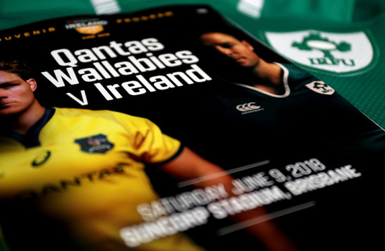 A view of the match programme