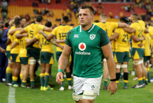 CJ Stander dejected after the game