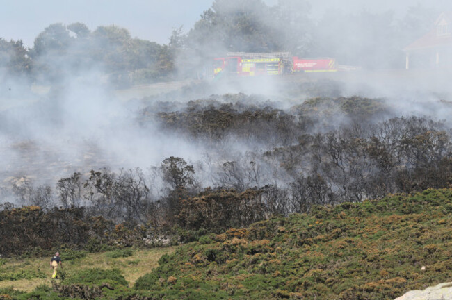 Howth Head fire