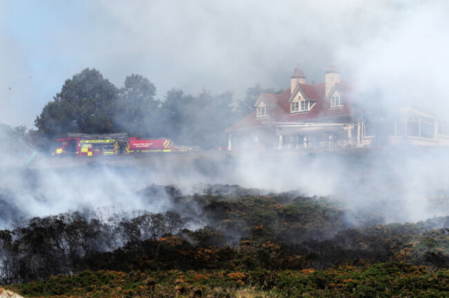 Howth Head fire