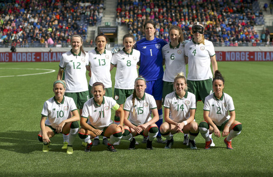 The Ireland team