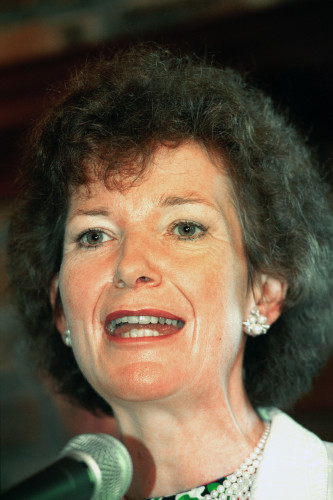 Irish President Mary Robinson