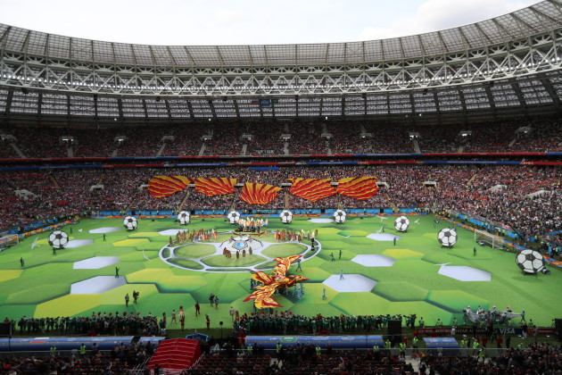Xinhua Headlines: Russia kicks off FIFA World Cup with a promise to 'live it up'