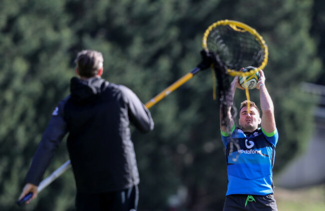 Simon Easterby and Niall Scannell