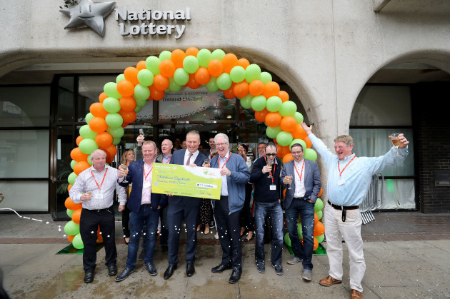 Stakelum’s Hardware Store syndicate Collect €17M Euromillions from National Lottery 005