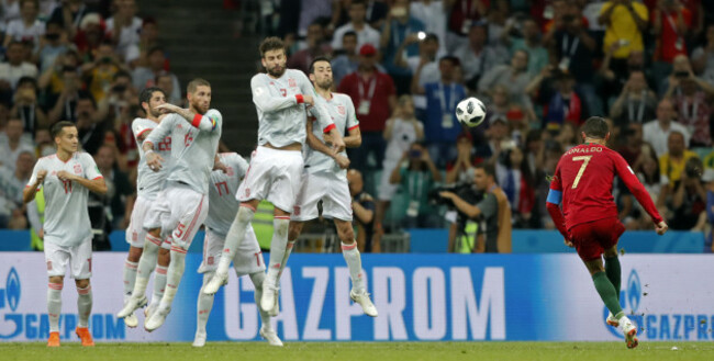 Russia Soccer WCup Portugal Spain
