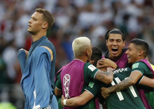 Russia Soccer WCup Germany Mexico