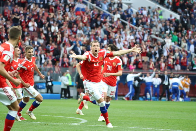 (SP)RUSSIA-MOSCOW-2018 WORLD CUP-OPENING MATCH-RUSSIA VS SAUDI ARABIA