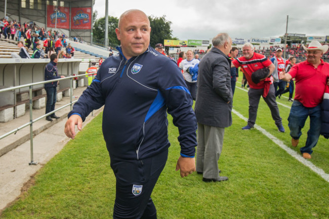 Derek McGrath after the game