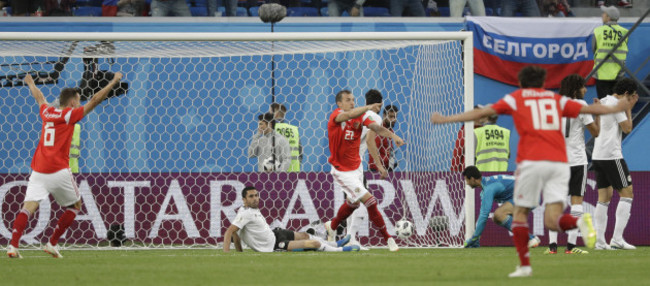 Russia Soccer WCup Russia Egypt