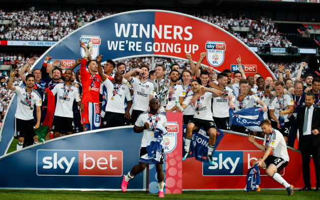 Aston Villa v Fulham - Sky Bet Championship - Final - Wembley Stadium