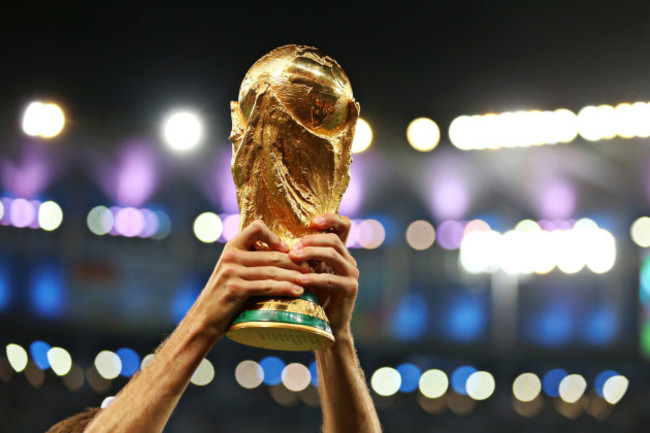 World Cup Trophy File Photo