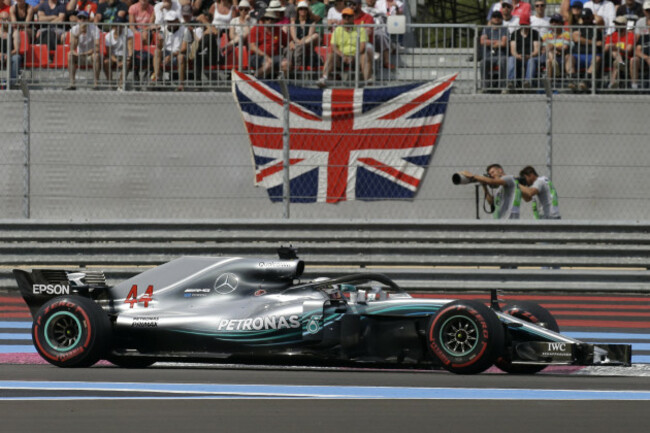 France F1 GP Auto Racing