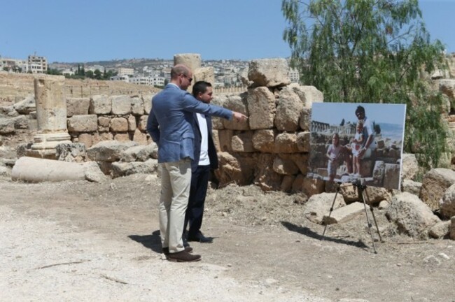 Duke of Cambridge Middle East tour Day 2