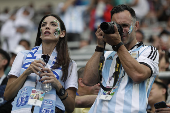 Russia Soccer WCup Nigeria Argentina