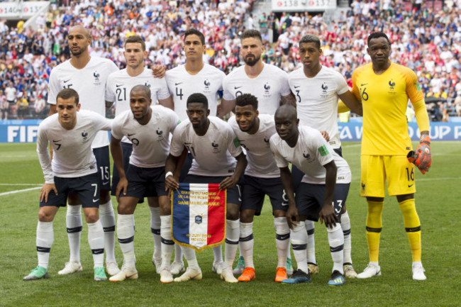 Russia: World Cup 2018 - Denmark v France