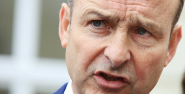 File Photo Micheal Martin says he will vote for this change the 8th Ammendment. End.